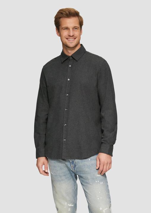 Immagine prodotto S.Oliver Hemd Regular Fit: Flanellhemd aus Baumwolle (S)
