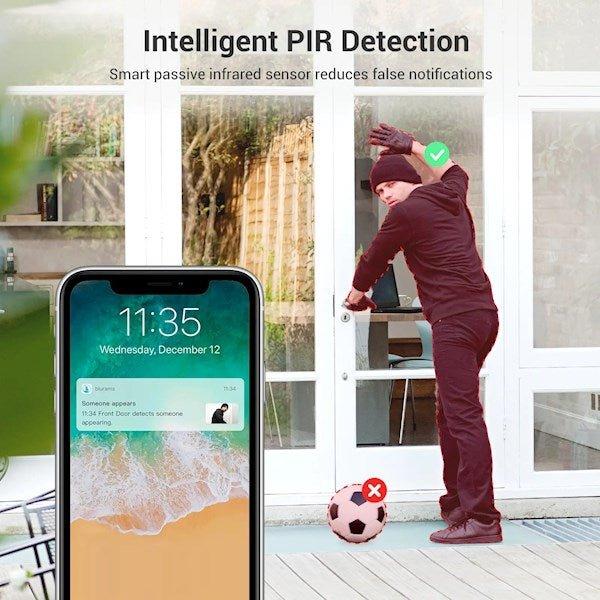 Produktbild Blurams Wireless outdoor IP camera with solar panel A11C