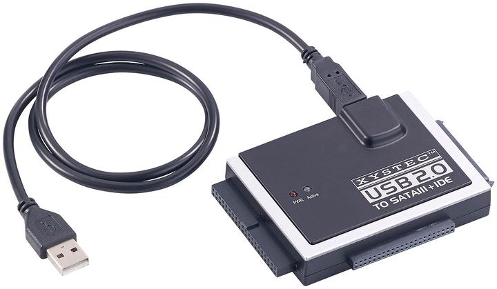 Produktbild Xystec Universal-Festplatten-Adapter IDE/SATA auf USB 2.0, für HDDs & SSDs