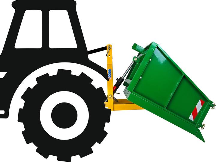 Produktbild Dema Heckcontainer DHC 120 HY (260 l)