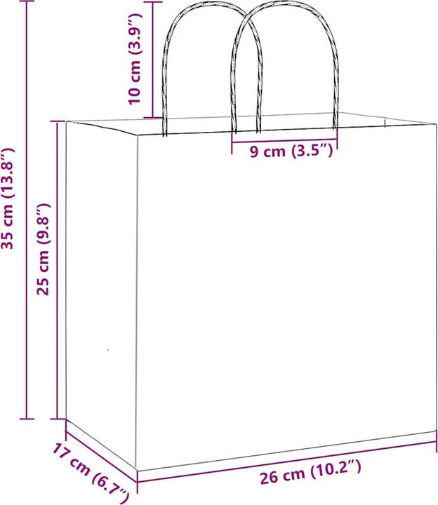 Actual product image VidaXL Petrona (Gift box, 50 x)