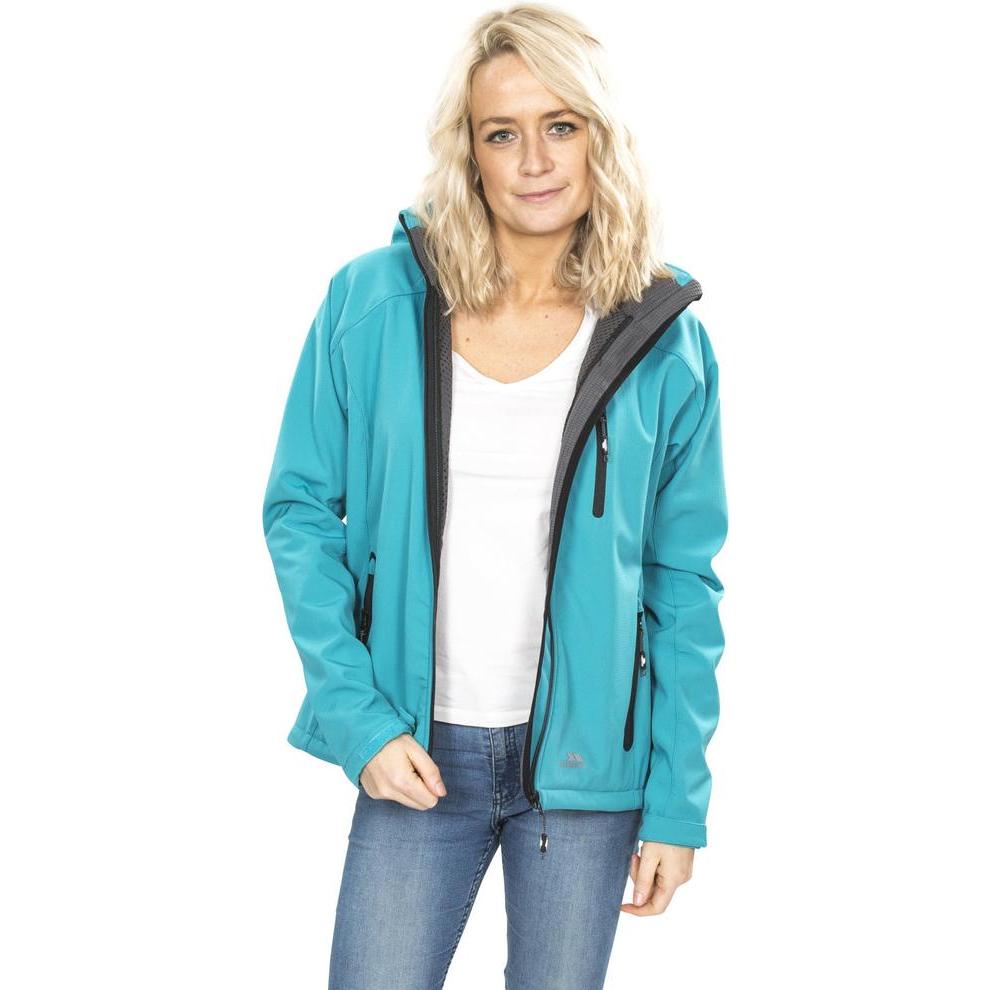 Trespass, Damen, Jacke, BELA II Damen Softshell Jacke (L), Türkis, L