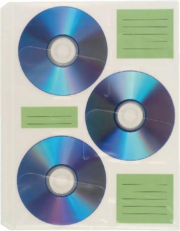 Produktbild Hama 1x10 CD-ROM-Index-Hüllen