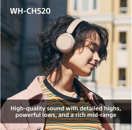 Immagine prodotto Sony WH-CH520 (Nessuna soppressione del rumore, 50 h, Senza fili)