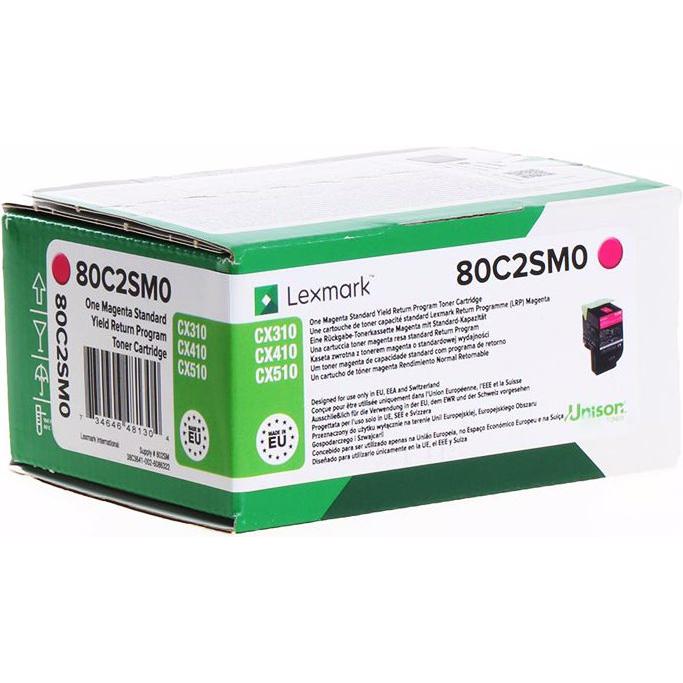 Thumbnail - Lexmark, Toner, 80c2sm0 (M)