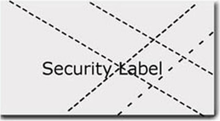 Produktbild Seiko SLP-TP Manipulationssicheres Etikett, 1 Rolle à 760 Etiketten