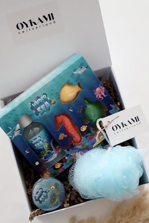 Immagine prodotto Oykami Geschenkbox Junge "under the Sea" mit Seepferdchen