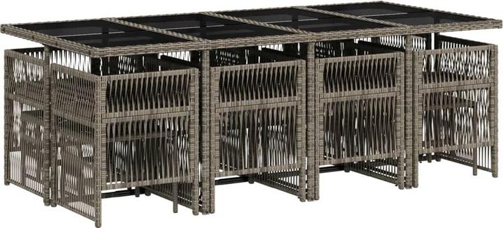 Produktbild vidaXL Garten Essgruppe (220 x 106 x 73 cm)
