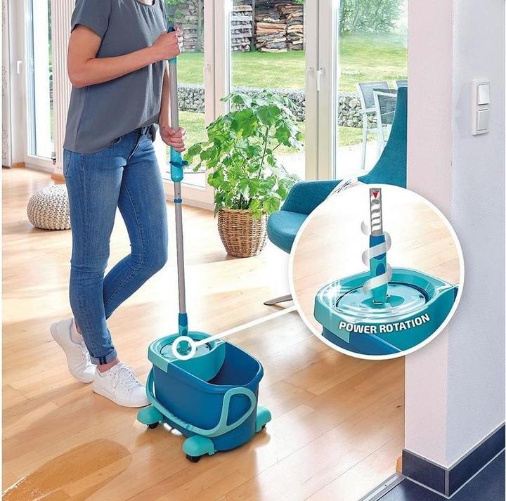 Produktbild Leifheit Set CLEAN TWIST Disc Mop Ergo Mobile (1 Stk.)