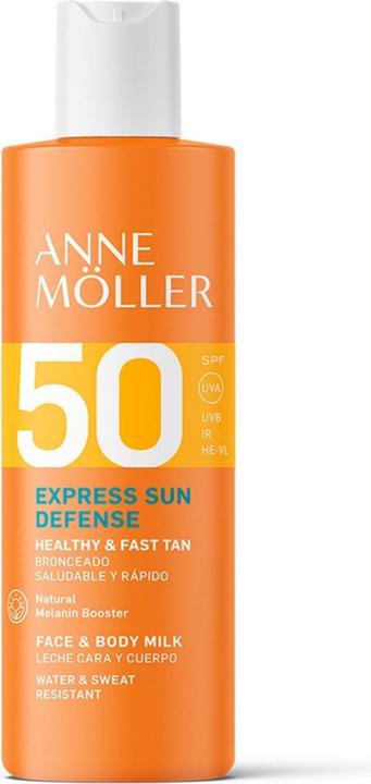 Actual product image Anne Möller EXPRESS body milk SPF50 175 ml (Sun lotion, SPF 50, 175 ml)