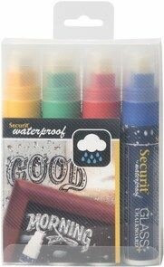 Immagine prodotto Securit Pennarello a gesso (Bianco, 4 x)