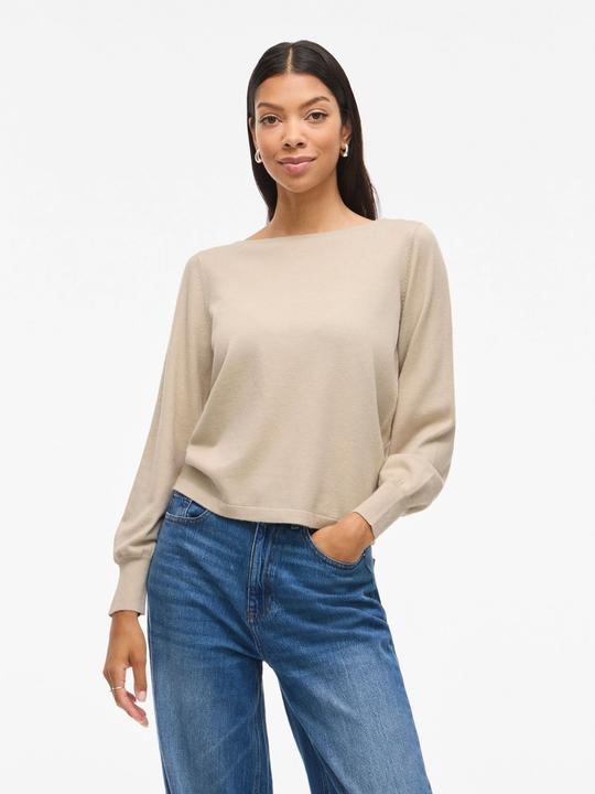 Actual product image Vila VIKERRY U-Boot-Ausschnitt Strickpullover (L)