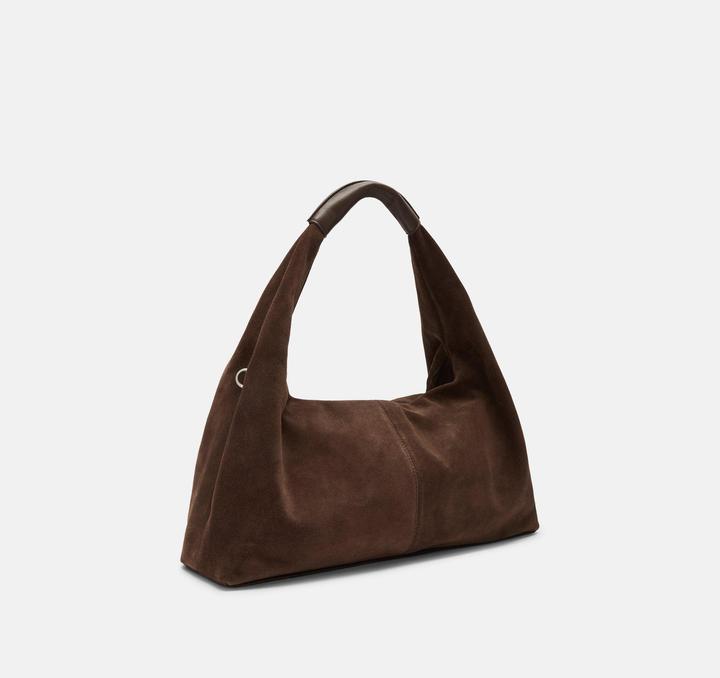 Actual product image Liebeskind Berlin Satchel Geräumige Schultertasche aus weichem Veloursleder