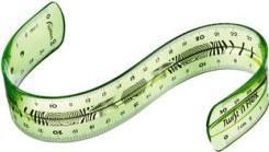 Actual product image Maped Flat ruler Twist'n Flex, 200 mm, unbreakable (20 cm)
