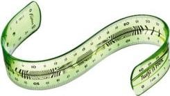 Actual product image Maped Flat ruler Twist'n Flex, 200 mm, unbreakable (200 mm)