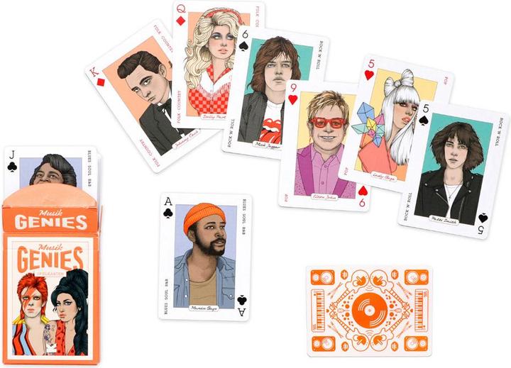 Image du produit Kartenspiel Musik Genies (Allemand)