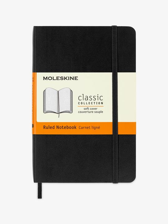 Actual product image Moleskine Classic (A6, Lined, Soft cover)