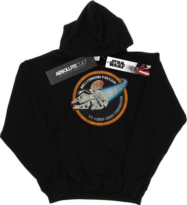 Produktbild Star Wars Millennium Falcon Badge Kapuzenpullover Jungen (140, 146)