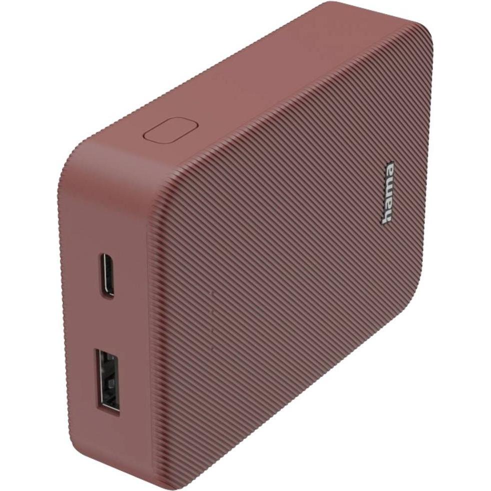 Hama Color 10 (10000 mAh), Powerbank, Rot