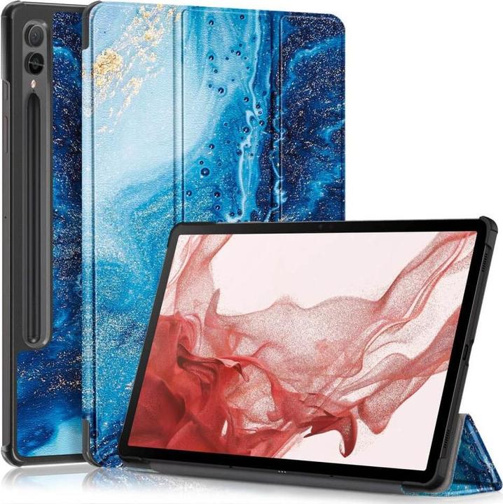 Actual product image Cover-Discount Galaxy Tab S9+ - Tri-fold Smart Case Sea Wave (Galaxy Tab S9+, Galaxy Tab S10+)