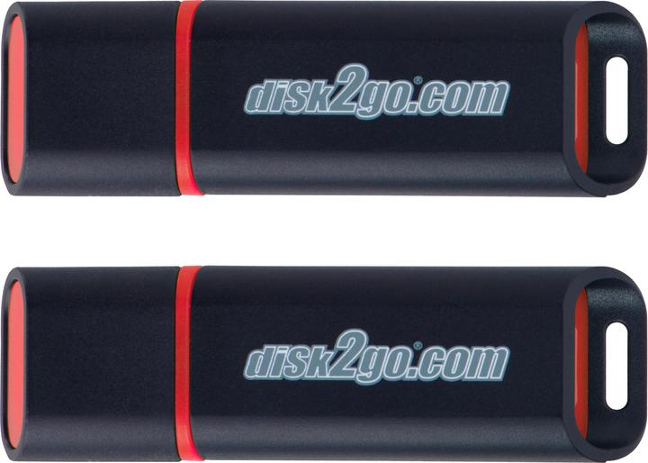 Produktbild Disk2go Passion 2.0 2-Pack (8 GB, USB-A)