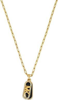 Michael Kors - Stylish gold plated necklace for women MKJ8274MM710