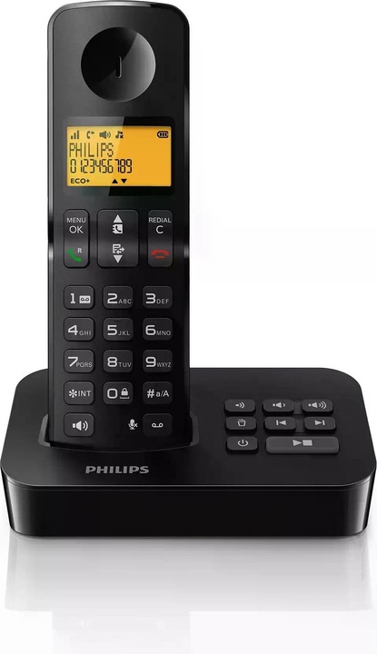 Produktbild Philips Schnurlostelefon D2651B Schwarz