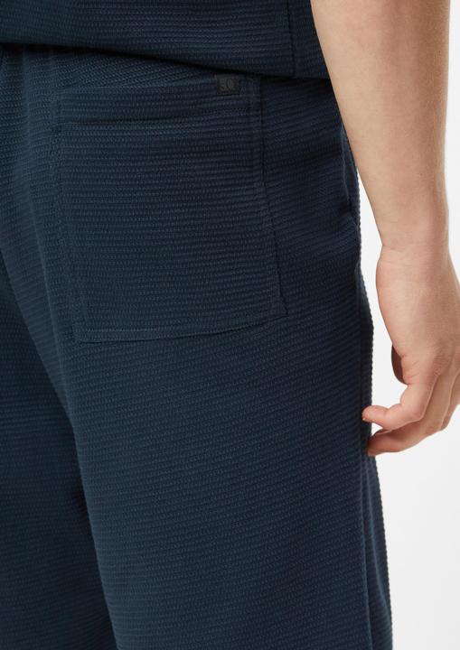 Image du produit s.Oliver Gerippte Jersey-Shorts mit Eingrifftaschen