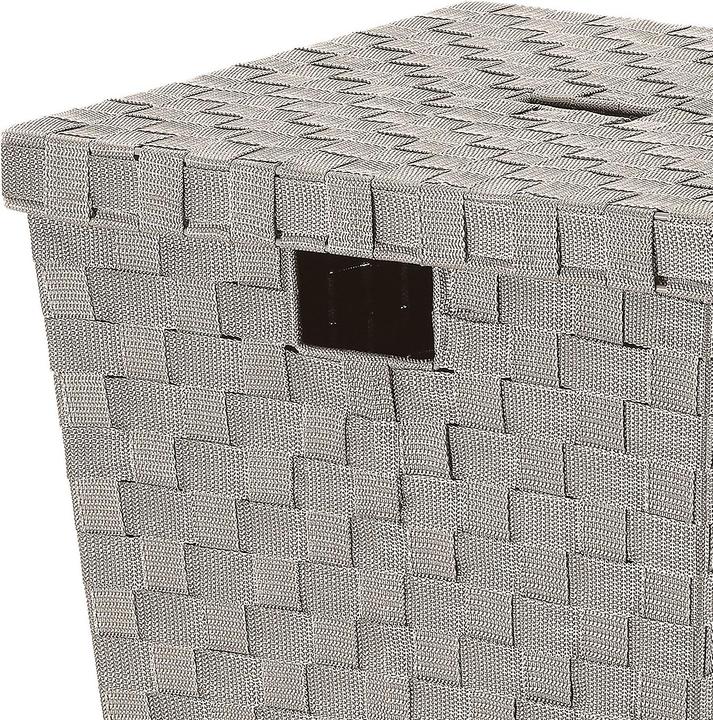 Produktbild Kela Wäschebox Alvaro silbergrau