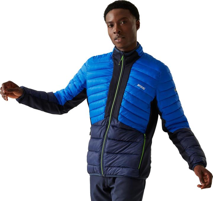 Actual product image Regatta Mens Leedre Colour Block Hybrid Jacket (XXL)