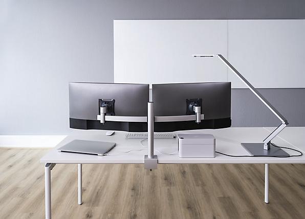 Immagine prodotto Durable Supporto per monitor con morsetto da tavolo (Tavolo, 27", 8 kg)