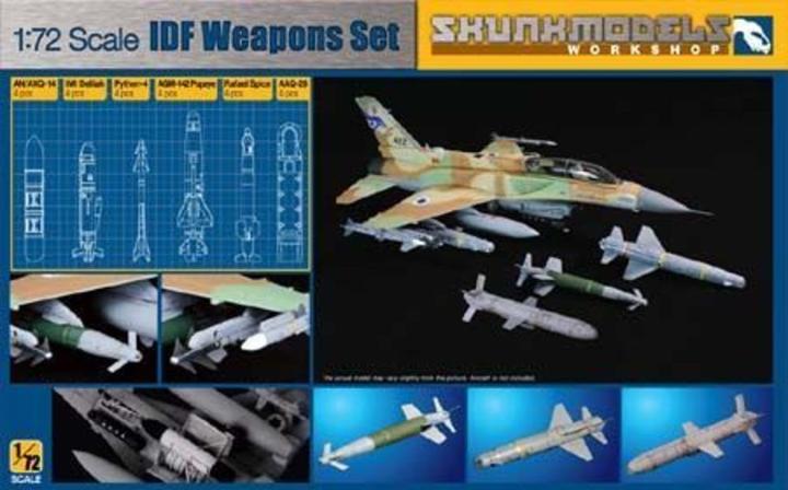 Actual product image Skunkmodels Workshop IDF WEAPON SET (AN/AXQ-14,Delilah,Python