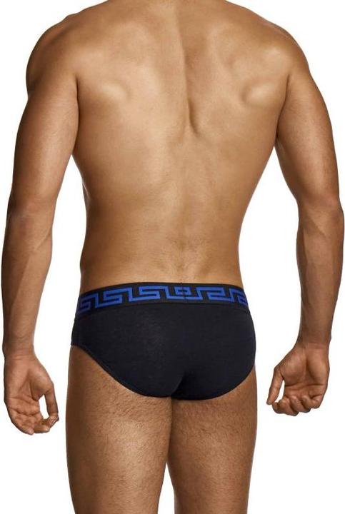 Produktbild Linen Classic Brief Schwarz/Blau Small (S, Einzelpack)