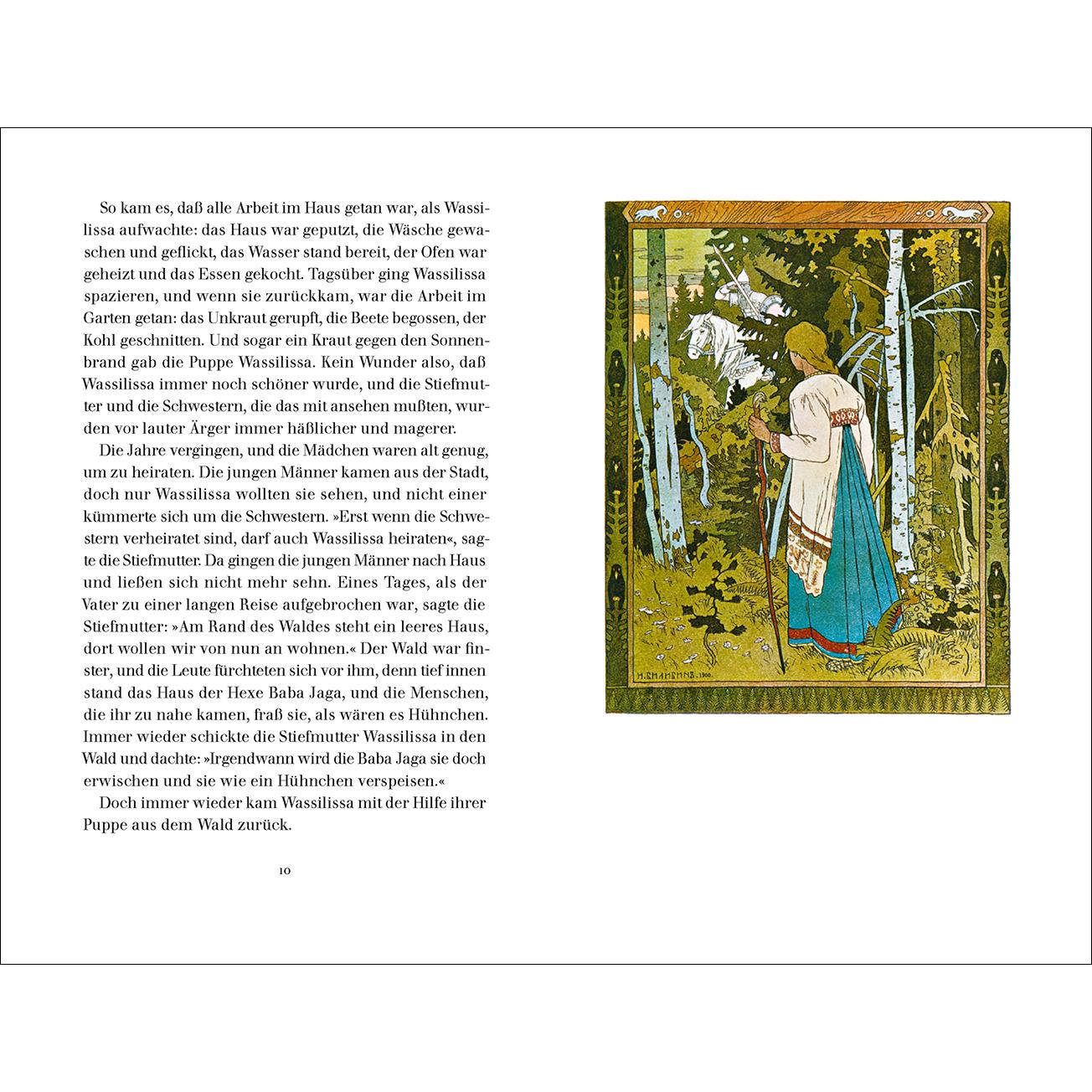 Thumbnail - »Wassilissa, die Wunderschöne«, Kinderbücher von Iwan Bilibin, Elisabeth Borchers