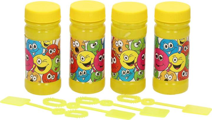 LG-Imports Bubble Blowing Smile Face, 4x50ml