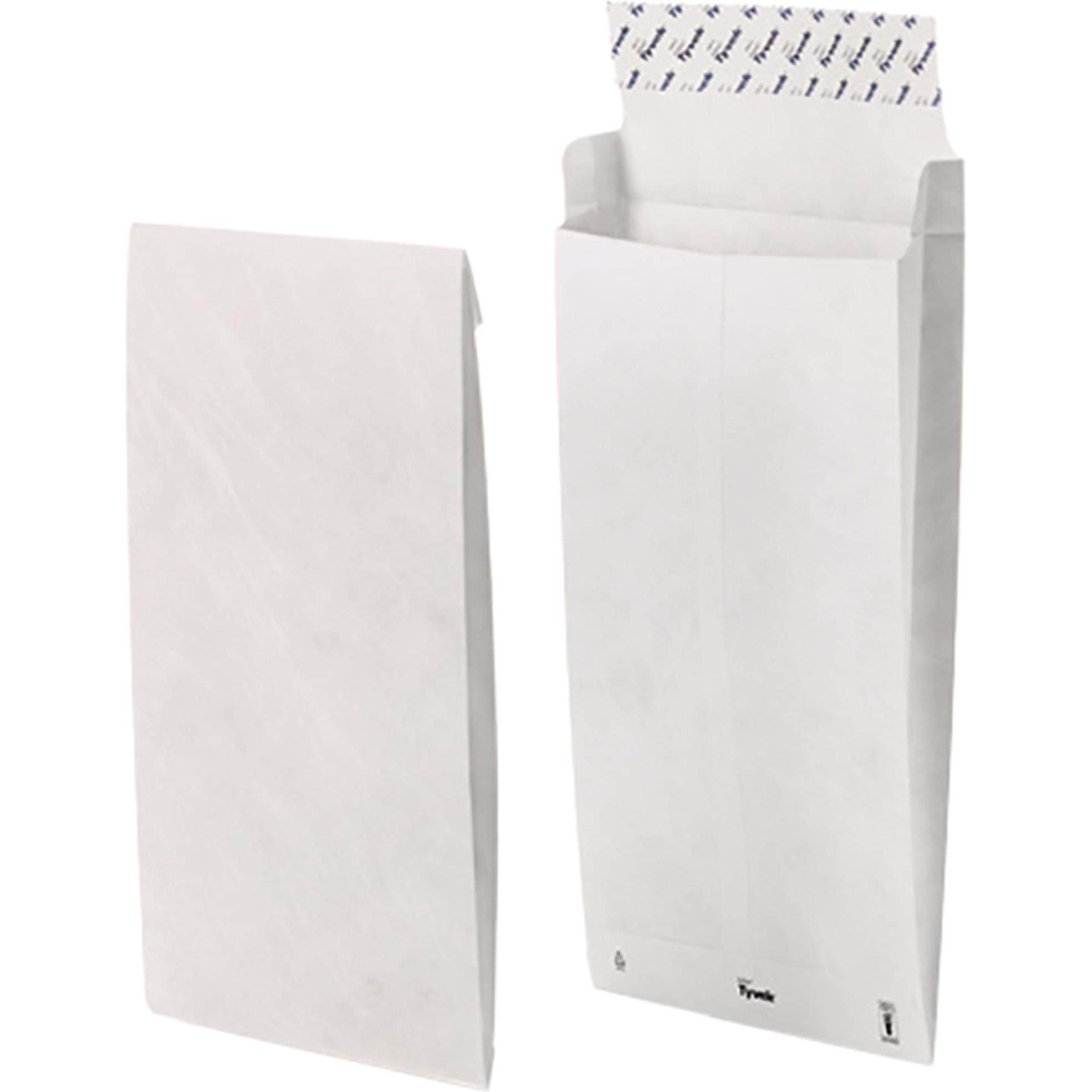 Tyvek, Busta + Borsa a bolla, Tasca pieghevole B4A hk 55g bianco 38x250x330mm (1 x)