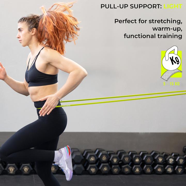 Image du produit Kalahari 4 Wellness KALAHARI Bande Élastique Musculation YELLOW light (5 - 15 Kg) (0.20 m, Léger)