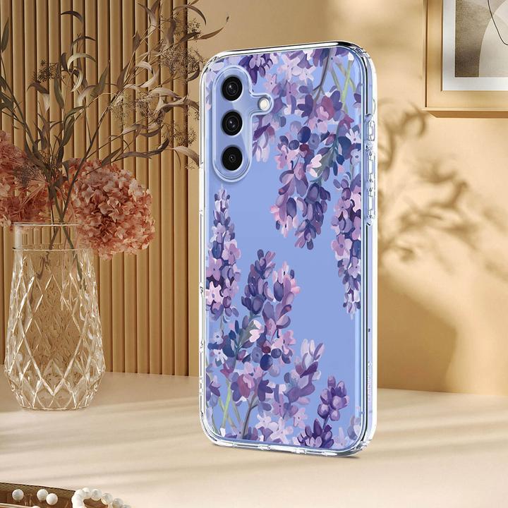 Produktbild Cover-Discount Galaxy A37 - Silikon Gummi Hülle Blumen (Samsung Galaxy A37)