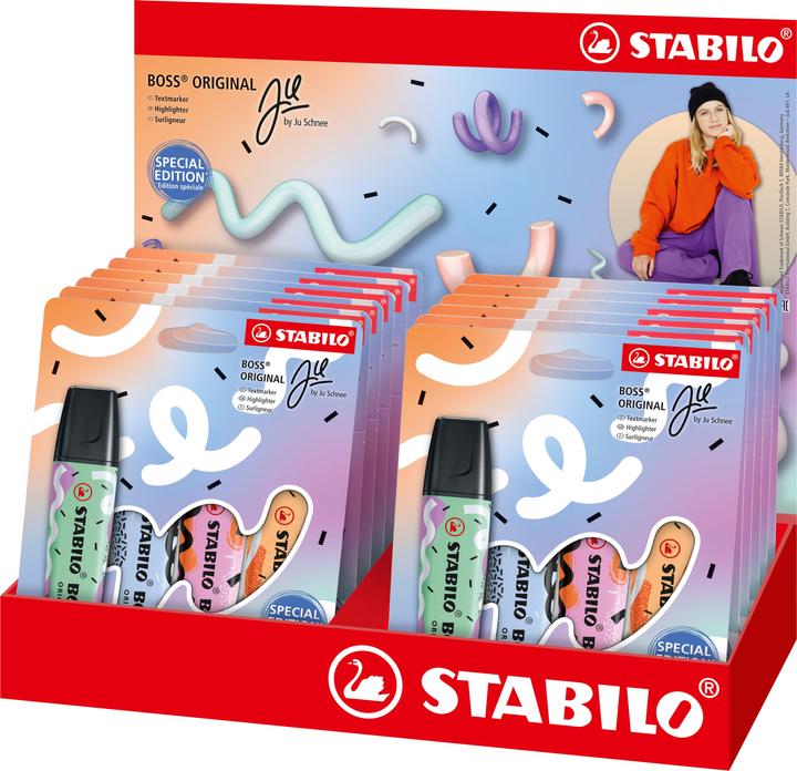 Produktbild STABILO Boss By Ju 48erdisp 12 Etuis