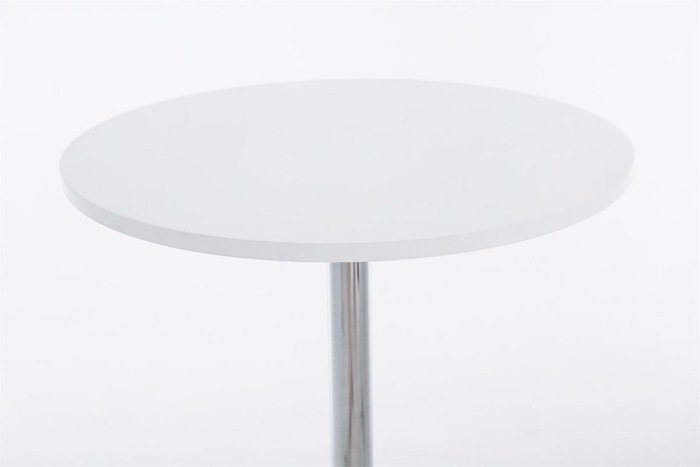 Actual product image CLP Bar table round, white (60 x 60 x 108 cm)