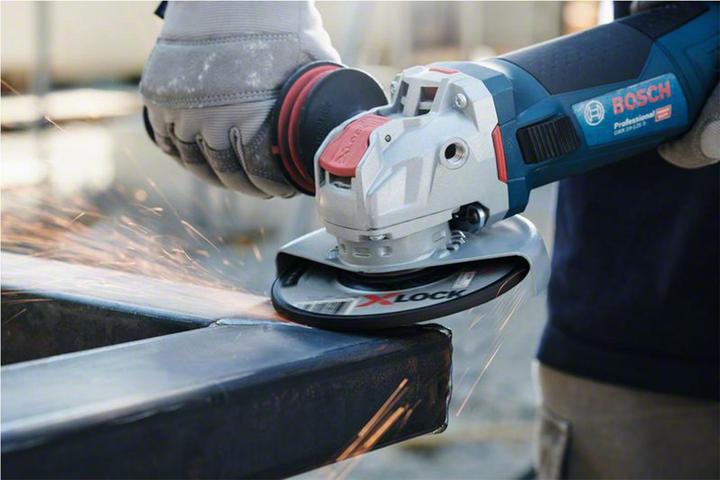 Immagine prodotto Bosch Professional Zubehör Disco da sbavo PRO Metal X-Lock, 125 x 6 x 22,23 mm