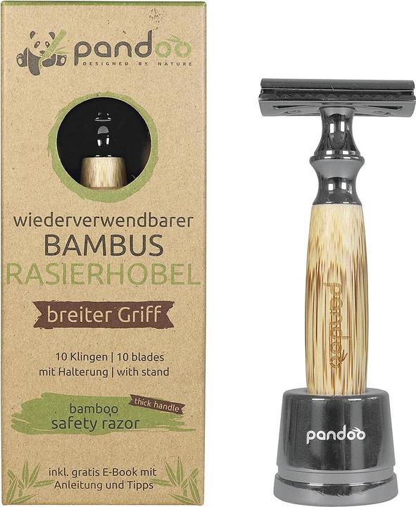 Pandoo Bamboo razor br.handle