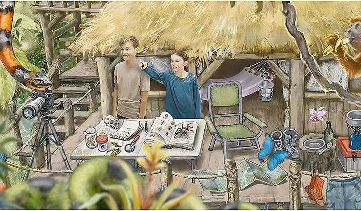 Produktbild Ravensburger Escape Room Kinder- Vergnügungspark (368 Teile)