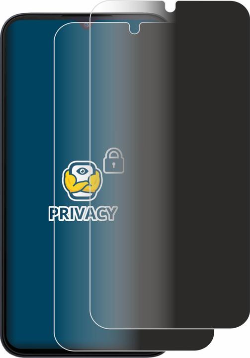 Produktbild BROTECT Sichtschutzfolie für Xiaomi Redmi A7 Anti-Spy Privacy Folie Blaulicht-Schutz (2 Stk., Xiaomi Redmi 7)