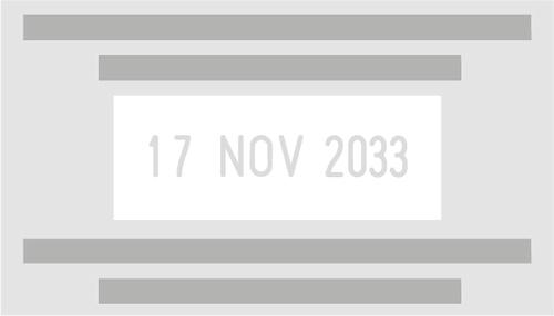 Produktbild Trodat Professioneller Datumsstempel 5440