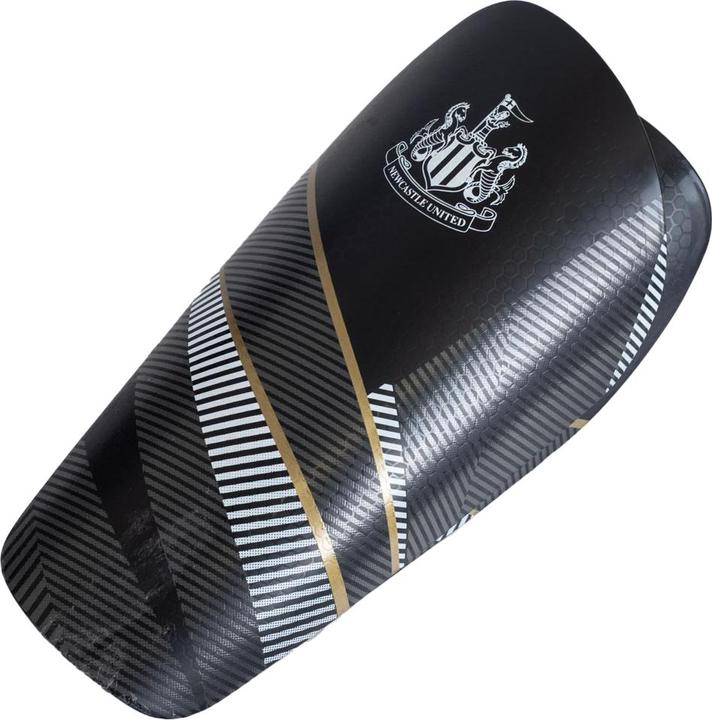 Actual product image Newcastle United FC Childrens/Kids Crest Slip-In Shin Guards (128, 134)