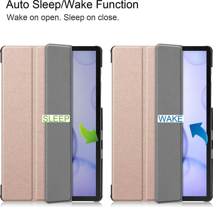 Produktbild Lobwerk Tablet Hülle für Samsung Galaxy Tab S6 SM-T860 10.5 Zoll Slim Case Etui mit Standfunktion und Auto S (X)