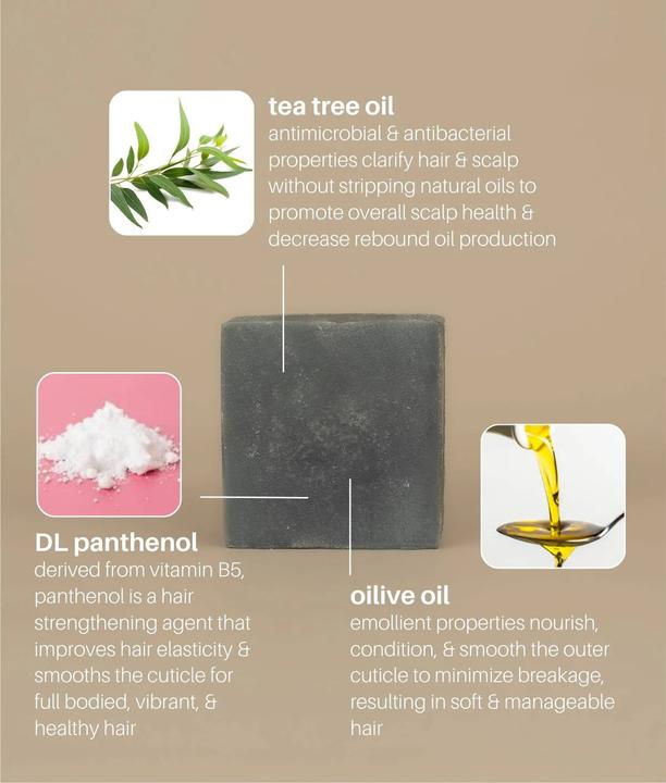 Actual product image Green Room Shampoo & Conditioner Set Fresh (Solid shampoo)