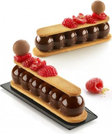 Produktbild Silikomart Moule en Silicone - Truffle Eclair 75