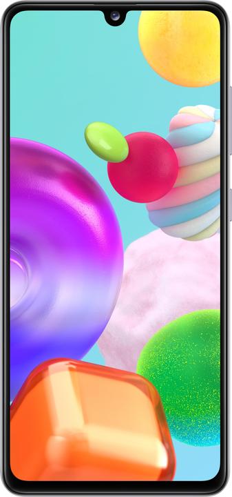 Actual product image Samsung Galaxy A41 EU (64 GB, White, 6.10", Dual SIM, 48 Mpx, 4G)